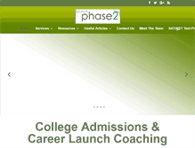 Tablet Screenshot of launchphase2.com